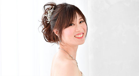 結婚式のヘアアレンジ体験